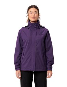 Rückansicht von VAUDE Women's Escape Light Jacket Outdoorjacke Damen eggplant