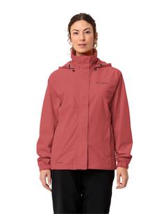 Rückansicht von VAUDE Women's Escape Bike Light Jacket Outdoorjacke Damen brick