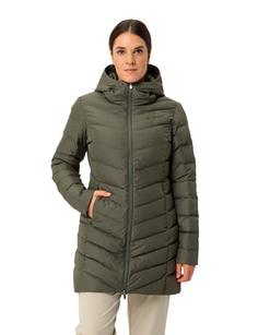 Rückansicht von VAUDE Women's Annecy Down Coat Outdoorjacke Damen khaki