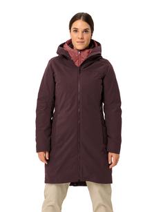 Rückansicht von VAUDE Women's Annecy 3in1 Coat III Doppeljacke Damen dark oak