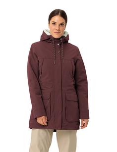 Rückansicht von VAUDE Women's Manukau Parka II Outdoorjacke Damen dark oak