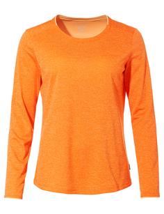 VAUDE Women's Essential LS T-Shirt T-Shirt Damen kurkuma