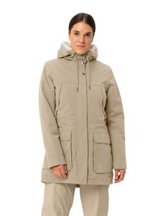 Rückansicht von VAUDE Women's Manukau Parka II Outdoorjacke Damen linen