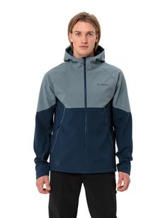 Rückansicht von VAUDE Men's Qimsa Softshell Jacket Outdoorjacke Herren heron