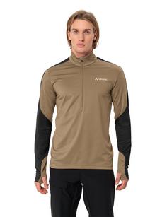 Rückansicht von VAUDE Men's Livigno Halfzip II Sweatshirt Herren oat