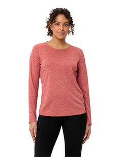 Rückansicht von VAUDE Women's Essential LS T-Shirt T-Shirt Damen brick