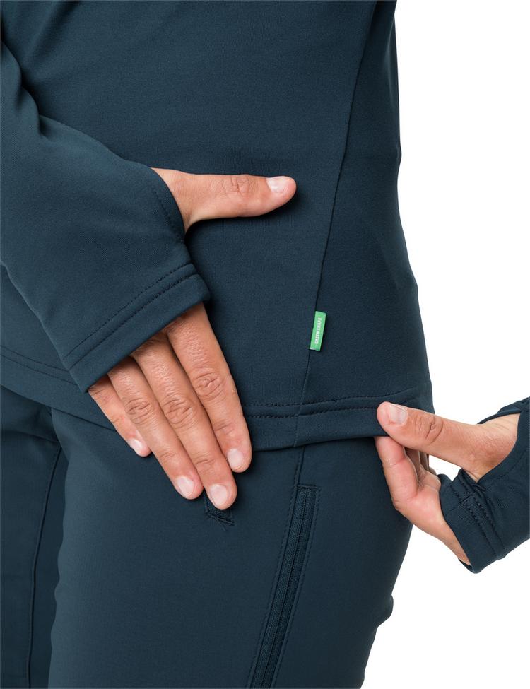 VAUDE VAUDE Women's Livigno Halfzip II Sweatshirt Damen - dark sea uni - 0 | SportScheck