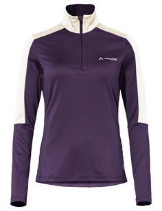 VAUDE Women's Livigno Halfzip II Sweatshirt Damen eggplant