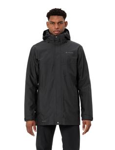 Rückansicht von VAUDE Men's Idris 3in1 Parka III Doppeljacke Herren black/oat