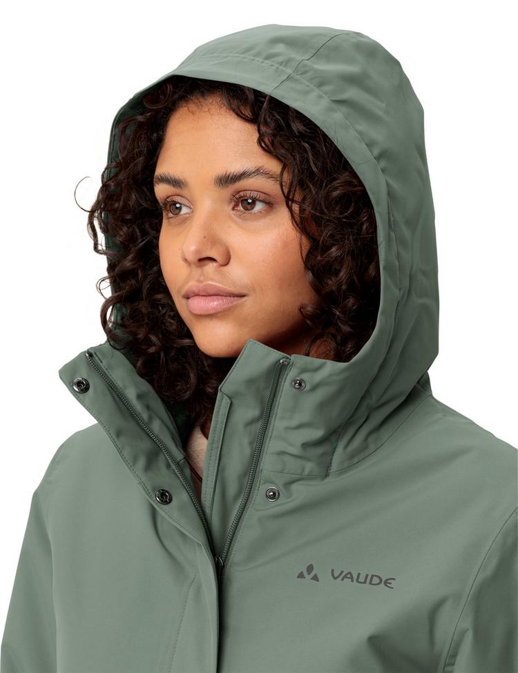 VAUDE VAUDE Women's Cyclist Padded Parka II Outdoorjacke Damen - agave - 1 | SportScheck