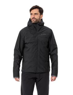 Rückansicht von VAUDE Men's Cyclist Warm Rain Jacket Outdoorjacke Herren black uni