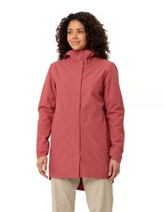 Rückansicht von VAUDE Women's Cyclist padded Parka II Outdoorjacke Damen brick