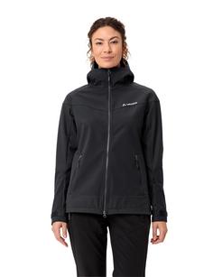 Rückansicht von VAUDE Women's All Year Elope Softshell Jacket Outdoorjacke Damen black uni