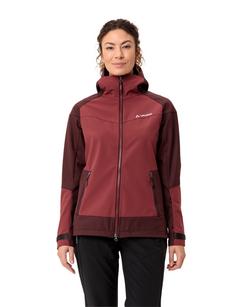 Rückansicht von VAUDE Women's All Year Elope Softshell Jacket Outdoorjacke Damen redeva