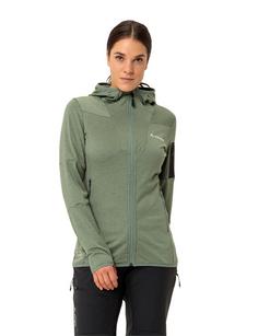 Rückansicht von VAUDE Women's Monviso Fleece Jacket II Outdoorjacke Damen agave