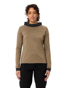 Rückansicht von VAUDE Women's Qimsa LS Shirt II Outdoorjacke Damen oat