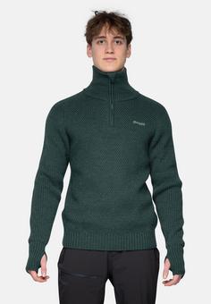 Rückansicht von Bergans of Norway Ulriken Strickpullover Herren Duke Green