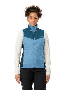 Rückansicht von VAUDE Women's Sesvenna Vest IV Outdoorweste Damen pastel blue