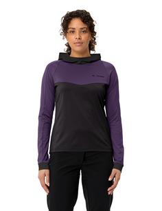 Rückansicht von VAUDE Women's Qimsa LS Shirt II Outdoorjacke Damen eggplant