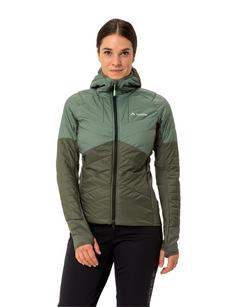 Rückansicht von VAUDE Women's Sesvenna Jacket IV Outdoorjacke Damen khaki