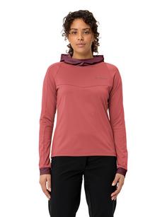 Rückansicht von VAUDE Women's Qimsa LS Shirt II Outdoorjacke Damen brick uni