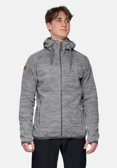 Rückansicht von Bergans of Norway Hareid Fleecejacke Herren Aluminium