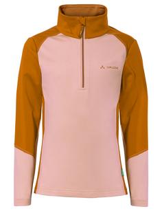 VAUDE Kids Livigno Halfzip Sweatshirt Kinder soft rose