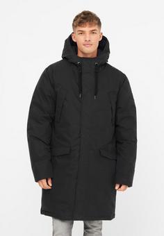 Rückansicht von Derbe Valholm Parka Herren jet black