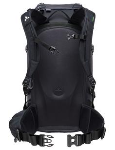 Rückansicht von VAUDE Rucksack Monviso 32 Trekkingrucksack black