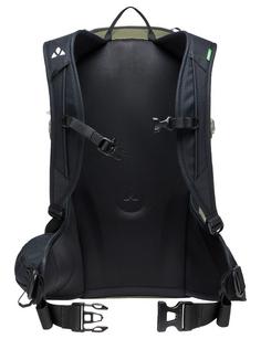 Rückansicht von VAUDE Rucksack Monviso 20 Daypack khaki