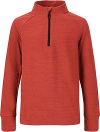 Whistler Kajsa Jr. Langarmshirt Kinder - 4260 Sun-Dried Tomato