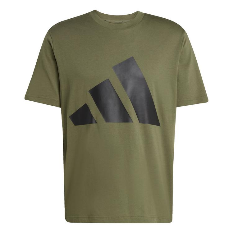 adidas adidas Essentials Big Logo T-Shirt T-Shirt Herren - Olive Strata / Black - 0 | SportScheck