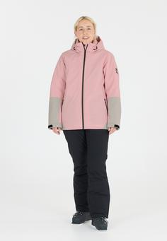 Rückansicht von Whistler Monteca Skijacke Damen 4278 Orchid Pink