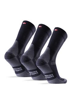 Rückansicht von DANISH ENDURANCE Hiking Classic Wandersocken navy
