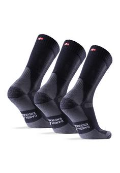 Rückansicht von DANISH ENDURANCE Hiking Classic Socken navy