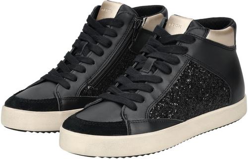 Rückansicht von Geox Sneaker Sneaker Damen Schwarz