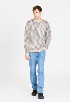 Rückansicht von Whistler Borge Strickpullover Herren 1024 Marshmallow