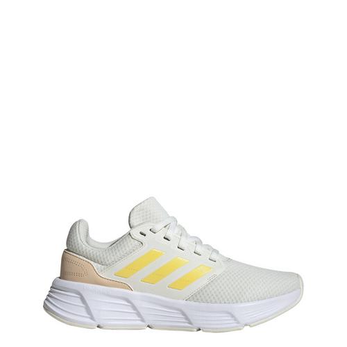 Rückansicht von adidas Galaxy 6 Laufschuh Laufschuhe Damen Ivory / Spark / Crystal Sand