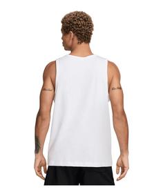 Rückansicht von Nike Premium Essentials Tanktop Weiß Tanktop Herren weiss