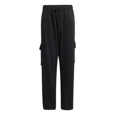 adidas Essentials Kids Cargohose Cargohose Kinder Black / White