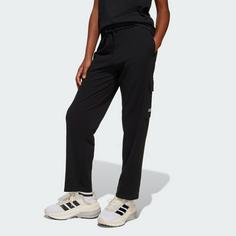 Rückansicht von adidas Essentials Kids Cargohose Cargohose Kinder Black / White