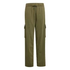 adidas Essentials Kids Cargohose Cargohose Kinder Olive Strata / Black