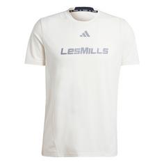 adidas Les Mills Graphic T-Shirt T-Shirt Herren Chalk White