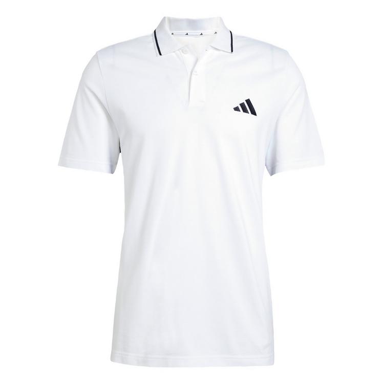 adidas adidas Essentials 3-Streifen Piqu&eacute; Poloshirt T-Shirt Herren - White / Black - 0 | SportScheck