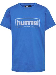 hummel hmlBALLY T-SHIRT S/S Funktionsshirt Kinder NEBULAS BLUE