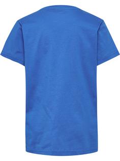 Rückansicht von hummel hmlBALLY T-SHIRT S/S Funktionsshirt Kinder NEBULAS BLUE