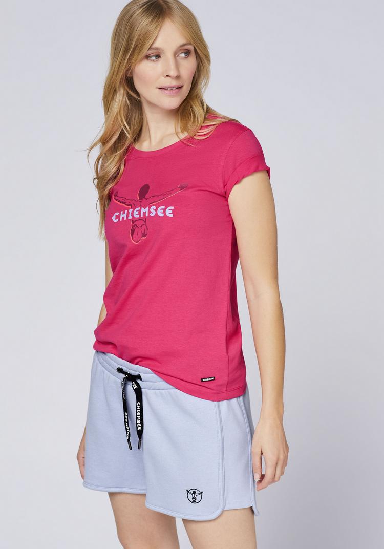 Chiemsee Chiemsee T-Shirt T-Shirt Damen - 18-1754 Raspberry - 4 | SportScheck