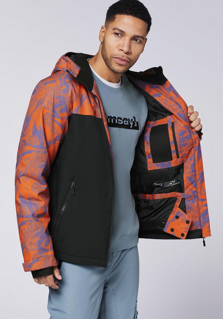 Chiemsee Chiemsee Skijacke Skijacke Herren - 9021 Black/Orange - 4 | SportScheck