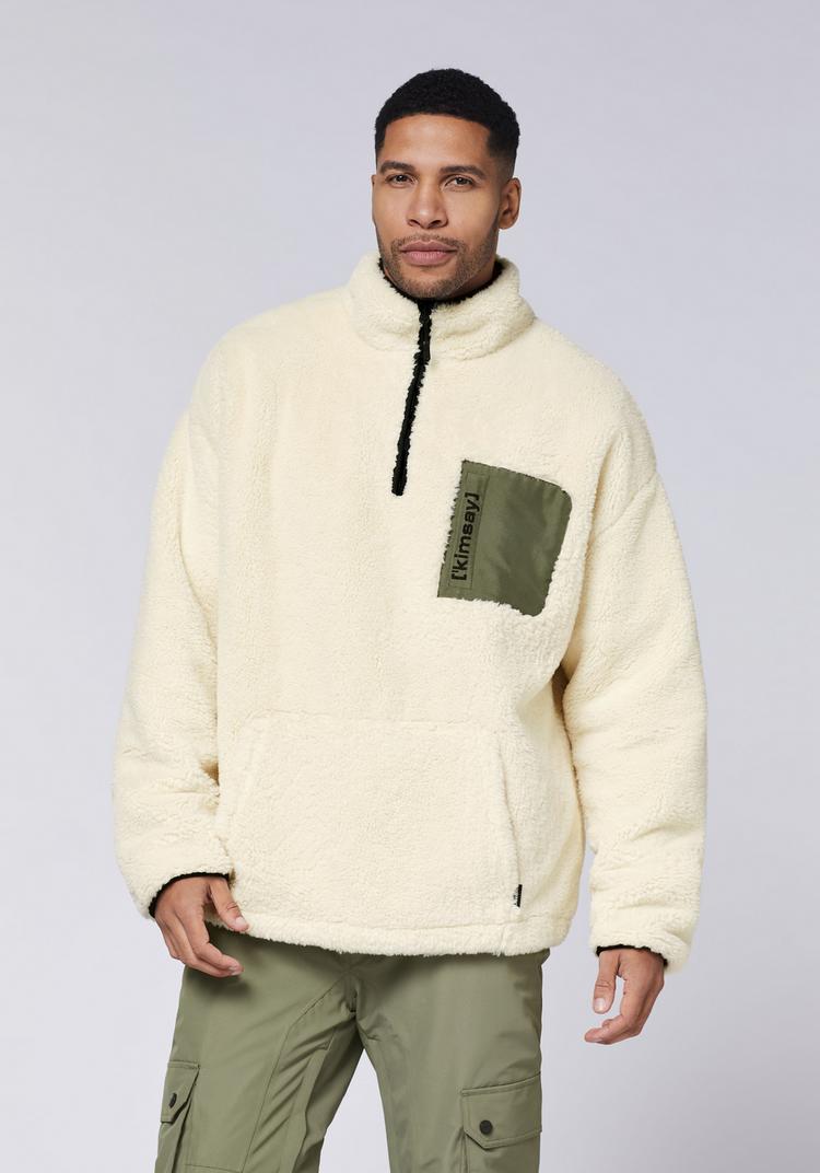 Chiemsee Chiemsee Fleece-Oberteil Fleecepullover Herren - 12-0105 Bone White - 0 | SportScheck