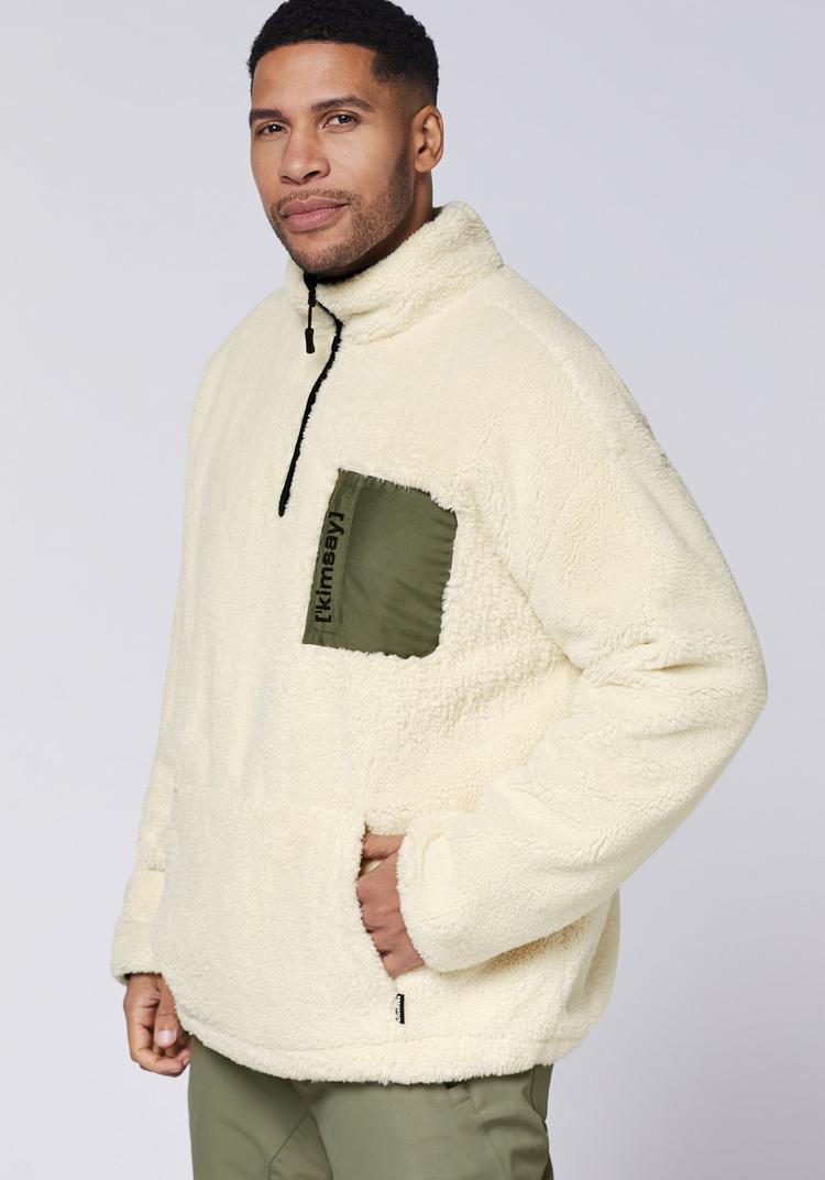 Chiemsee Chiemsee Fleece-Oberteil Fleecepullover Herren - 12-0105 Bone White - 4 | SportScheck
